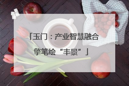 玉门：产业智慧融合 擎笔绘“丰景”