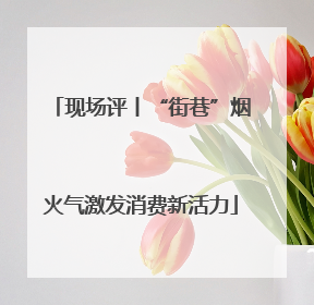 现场评丨“街巷”烟火气激发消费新活力