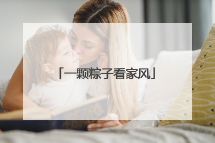 一颗粽子看家风