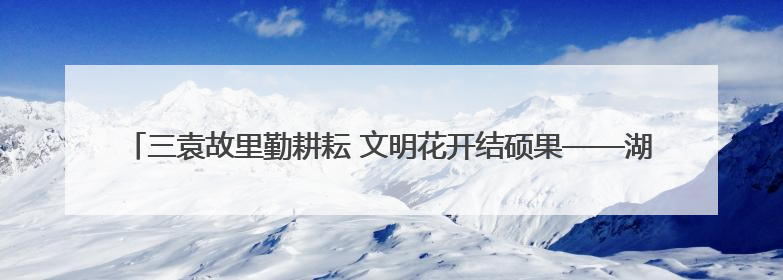 三袁故里勤耕耘 文明花开结硕果——湖北公安县检察院荣膺全国文明单位称号