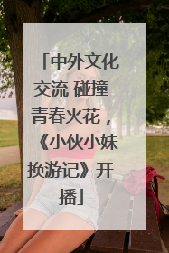 中外文化交流 碰撞青春火花，《小伙小妹换游记》开播