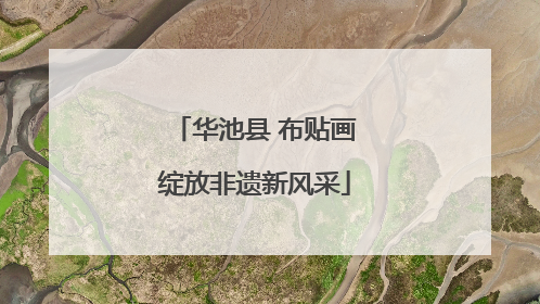华池县 布贴画绽放非遗新风采
