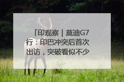 印观察｜莫迪G7行：印巴冲突后首次出访，突破看似不少实质成果不多