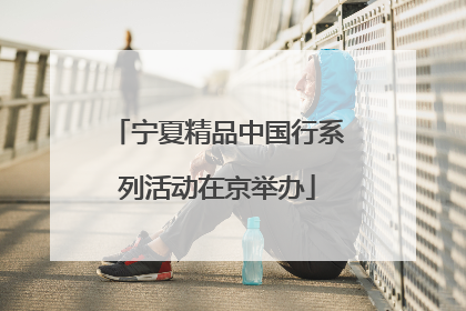 宁夏精品中国行系列活动在京举办