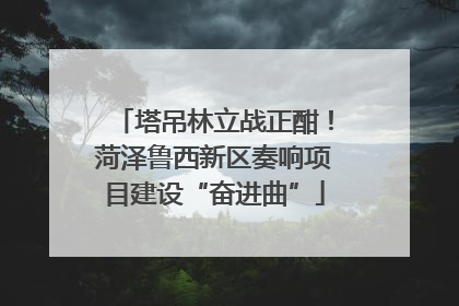 塔吊林立战正酣！菏泽鲁西新区奏响项目建设“奋进曲”