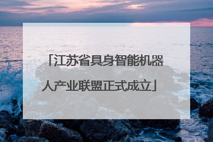 江苏省具身智能机器人产业联盟正式成立