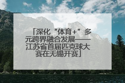 深化“体育+”多元跨界融合发展——江苏省首届匹克球大赛在无锡开赛