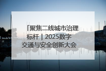 聚焦二线城市治理标杆｜2025数字交通与安全创新大会在保定隆重开幕