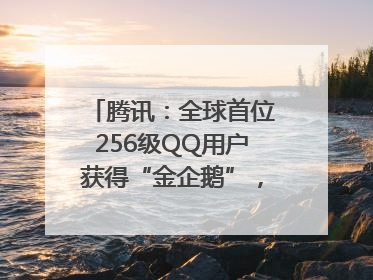 腾讯：全球首位256级QQ用户获得“金企鹅”，送限量版神秘惊喜等礼物