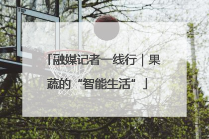 融媒记者一线行｜果蔬的“智能生活”