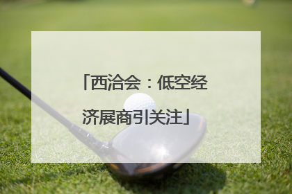 西洽会：低空经济展商引关注