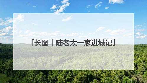 长图丨陆老太一家进城记