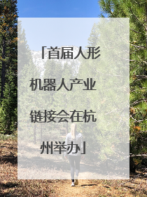 首届人形机器人产业链接会在杭州举办
