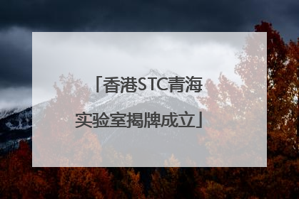 香港STC青海实验室揭牌成立