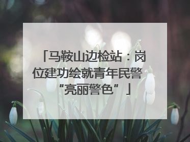 马鞍山边检站：岗位建功绘就青年民警“亮丽警色”